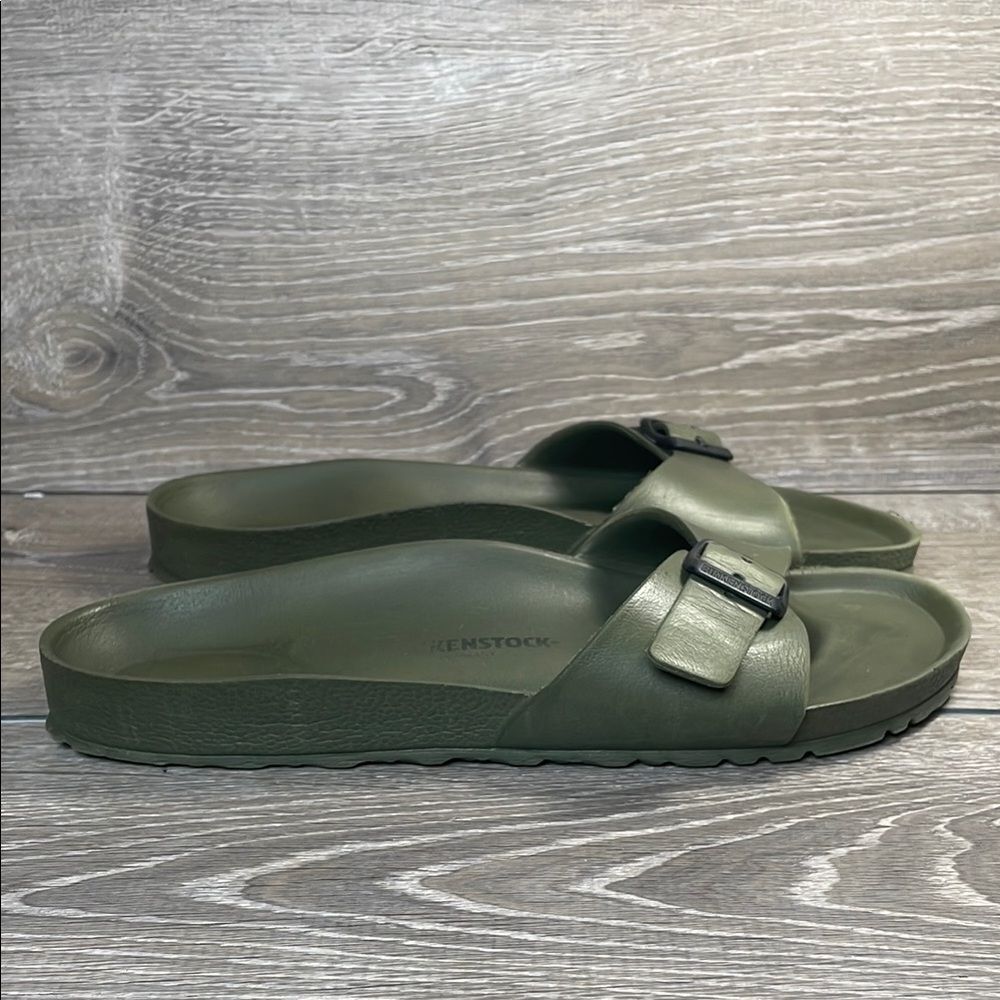 Birkenstock Madrid Eva Essentials Olive Green Women’s Sz 10/EU 41 Slide Sandals